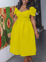 Ankle length A-line dress - View 6 | Lwiis